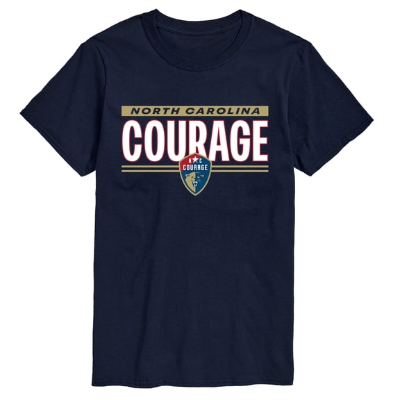 National Women's Soccer League - NC Courage Modern Club Short Sleeve Graphic T-Shirt