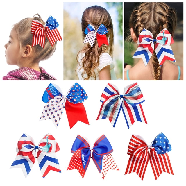 PVCS Chouchous pour Cheveux de la Fête de l'Indépendance Patriotiques Mode Vacances Accessoires pour Cheveux pour Femme