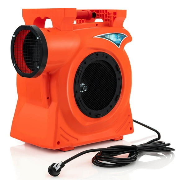 Costway 3 HP/2200W Air Blower Commercial Inflatable Bounce House Blower for Water Slide