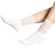 thumbnail image 2 of Guardurnaity Medias de gasa florales de encaje Retro para mujer, calcetines elásticos transparentes YY Ropa, zapatos y accesorios Miscelánea blanco, 2 of 5