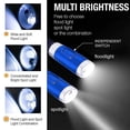 thumbnail image 5 of Luz LED recargable para libros, luz de lectura que se ajusta al cuello., 5 of 5