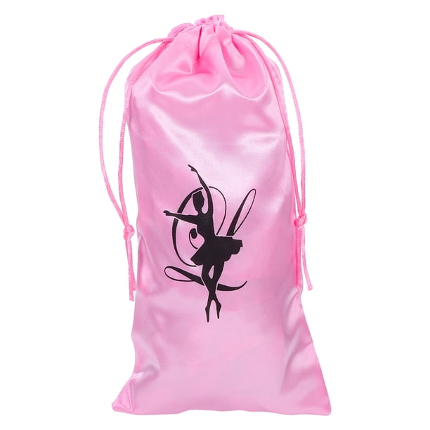 Bolsa con cordón para zapatos de Ballet de lona, bolsa de almacenamiento de zapatos de baile resistente al desgaste para niñas, organizador de accesorios de Ballet, bolsa portátil para zapatos