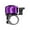 Purple, variant on erfcxs Bike Bell Super Loud Children Adult Mountain Bike Folding Bike Bell Bike Bell Bike Bell Small Bell Mini Bell Thumb Bell Small Bell Color Option