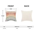 thumbnail image 2 of Classroom Pillow Covers 18 X 18 Inch Set of 2, I Am Kind Smart Brave Confident Grateful Loved Enough Rainbow Decorative Throw Pillow Covers for Book Center Home Bedroom Playroom Decor, 2 of 6
