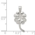 thumbnail image 2 of Sterling Silver 4-leaf Clover Charm, 2 of 2