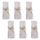 thumbnail image 1 of Juego de 6 servilletas de algodón de tela para cena, rústicas y gruesas, para eventos familiares, fiestas, bodas, decoración, 41 x 41 cm, 1 of 5