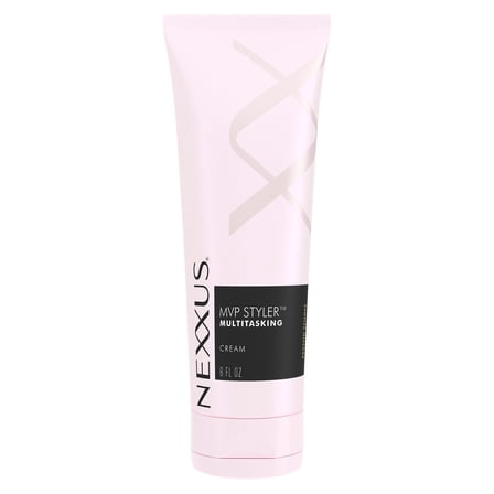 Nexxus Styling Cream Styler Multitasking Hair Cream Hybrid Powered by Multi-Verse Polymers, 6 fl oz