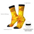 thumbnail image 4 of Bingfone Compression Socks for Women and Men Long Socks for Running Athletic Cycling Nurse- 3D Sunflowers, 4 of 6