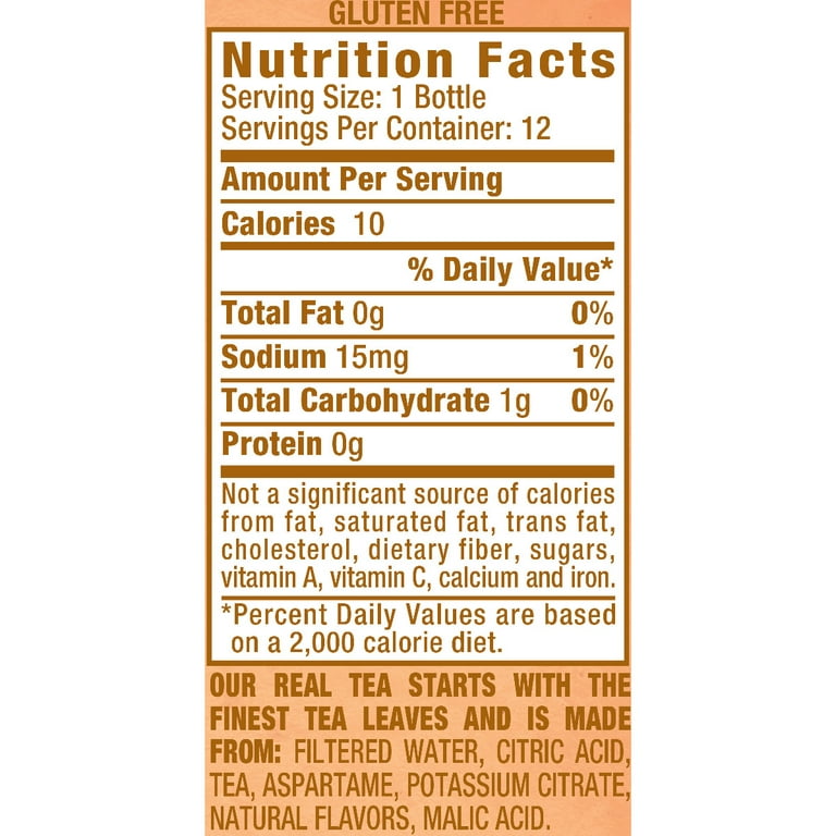 Buy Snapple Peach Tea Diet 16 Oz- 12 Pack 16 Fl Oz (Pack of 12) — Shop  Smart Deals Online