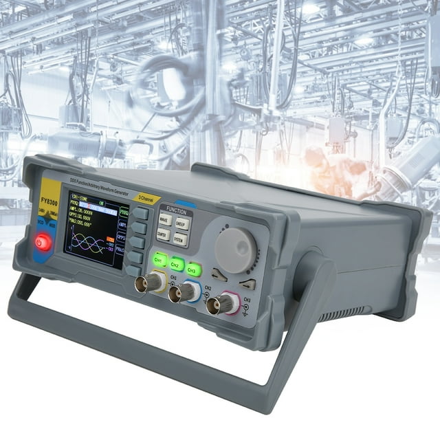 Generador de 3 Canales Generador FY8300 Pantalla en Color de Salida Generador de Funciones de Forma de Onda Arbitraria ANGGREK Otros