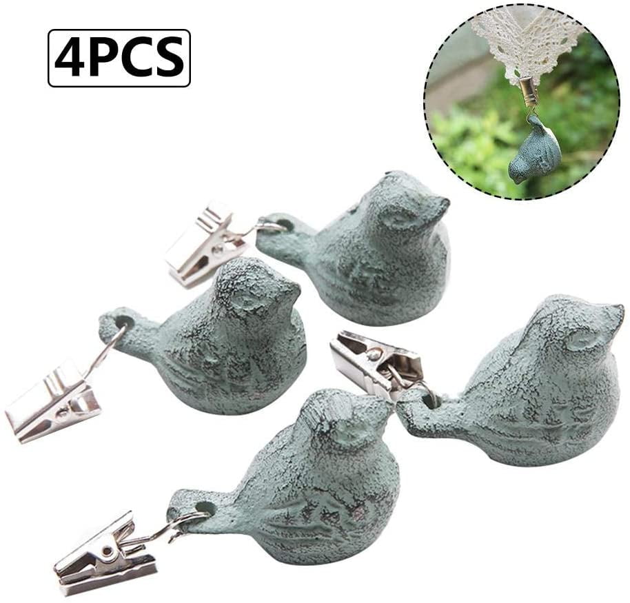 Picnic Table Weights Cast Iron Heavy Duty Tablecloth Holder on Clip