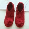 thumbnail image 4 of Ashirexll Womens Ankle Socks, Fuzzy Socks for Women, Winter Thickened Velvet Indoor Yoga Carpet Floor, 4 of 5