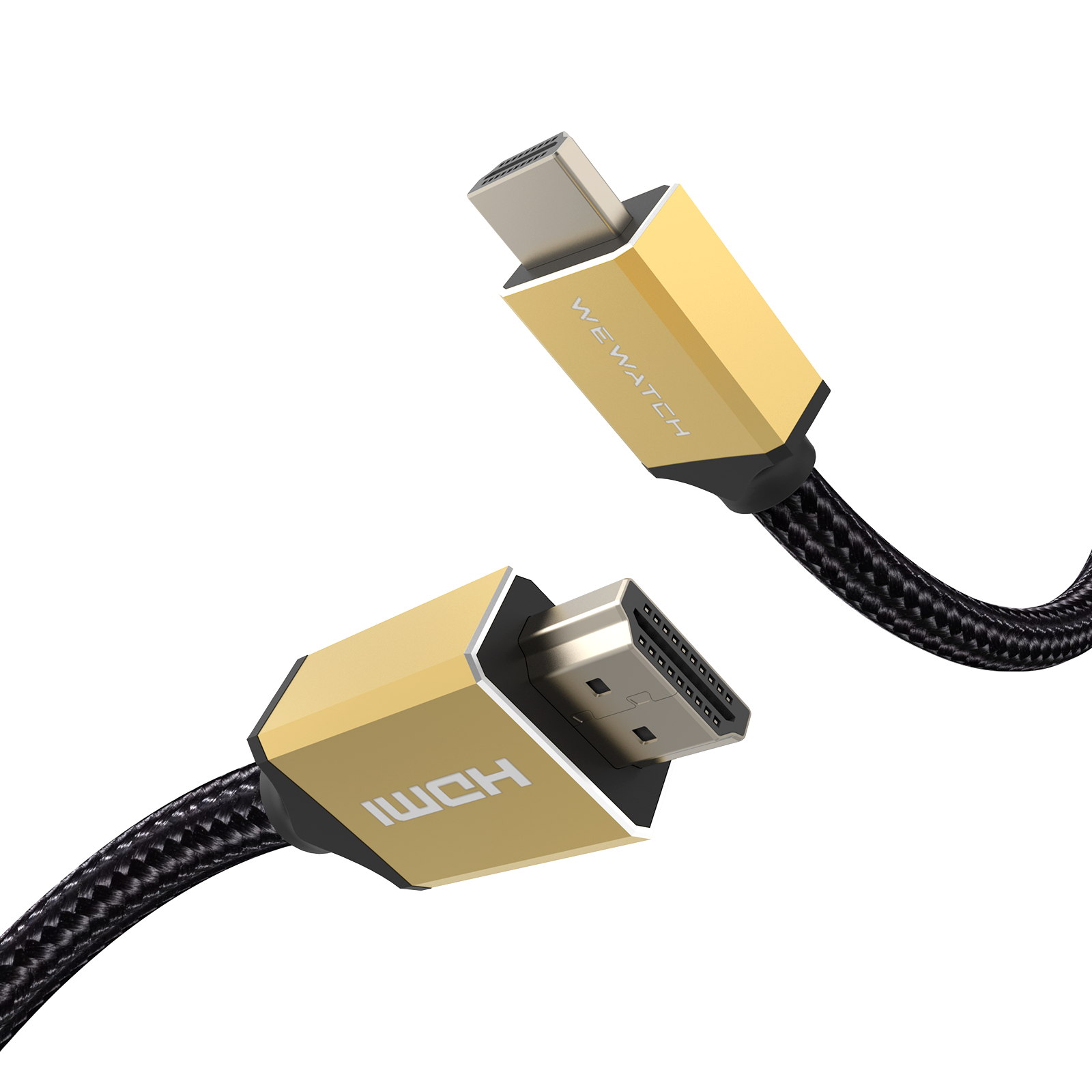 BlueRigger Mini HDMI to HDMI Cable Camcorder - Compatible with DSLR Camera Graphics/Video Card Raspberry Pi Zero W 10FT, 4K 60Hz HDR, High Speed, Ethernet, Audio Return 