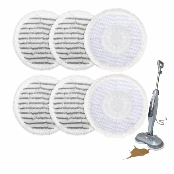 All-in-One Scrubbing Mop Designed for Hard Floor Compatible with Shark S7000 Series Replacement Steam Mop Pads for Shark,Replacement Pads for Shark S7001 S7000AMZ
