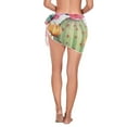 thumbnail image 3 of joogoo Cactus and Flowers Women's Beach Sarong Bathing Suit Wrap Swimwear Cover Ups L, 3 of 7