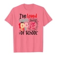 thumbnail image 4 of Chemises Filles Enfants Mode Décontractée Imprimé Col Rond Manches Courtes T-Shirt Hauts Filles Rouge Pastèque 3 Ans-4 Ans, 4 of 4