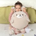 thumbnail image 2 of Muiteiur 5Pcs Seal Stuffed Animal 20'' Giant Seal Plush with 4 Babies, 2 of 8