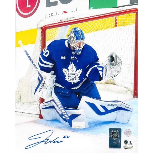 Joseph Woll Signed 8x10 Photo Maple Leafs Action-V Toronto Maple Leafs Officially Licensed NHL/NHLPA Authentic Hand-Signed Autograph by Frameworth Sports Marketing Premium Sports Memorabilia