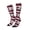 1 Black, variant on Women Crew Soft Moisture-wicking Socks Buffalo Plaid Forest Pattern Design Cotton Socks, One Size fit All