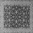 thumbnail image 1 of Ahgly Company Indoor Square Persian Gray Traditional Area Rugs, 7' Square, 1 of 1