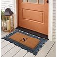 thumbnail image 5 of A1HC Natural Rubber & Coir 24x36 Monogrammed Doormat For Front Door, Anti-Shed Treated Durable Doormat for Outdoor Entrance, Heavy Duty, Low Profile, Easy to Clean, Long Lasting Front Porch Entry Rug, 5 of 7