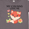 thumbnail image 4 of Inktastic My Cousins Love Me Little Fox Boys or Girls Toddler T-Shirt, 4 of 5
