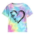 thumbnail image 5 of UAYOTSE 1T 2T 3T 4T 5T 6T Toddler Girl Summer Clothes Short Sleeve Printed Top and Loose Pants Kids 2Pcs Outfit Set,Sizes 5-6 Years, 5 of 5