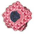 thumbnail image 2 of Carolines Treasures SS4501FC Chow Chow Hearts Love and Valentines Day Portrait Foam Coaster Set of 4 3 1/2 x 3 1/2, 2 of 3