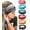 Headbands 4, variant on Headbands for Women African Wide Knotted Hairbands Head Bands Hair Wraps Turbans (Black)