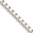 thumbnail image 7 of 925 Sterling Silver 4.5mm Box Chain 24 Inch, 7 of 7