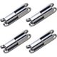 thumbnail image 1 of Pieces Door Screw Hinge, Door Hinges, Renovation Hinge, Cupboard Door Hinge, for Home Furniture Hardware Cabinet Door Guard Drawer, 1 of 4
