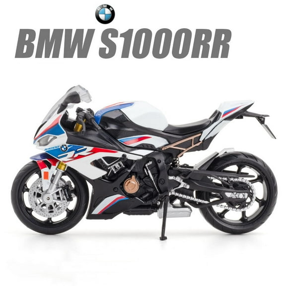 Scale 1:12 BMW S1000RR Honda CBR1000RR Alloy Diecast Motorcycle Car Miniature Model Toys Wheel Steering Vehices for Boys Gifts