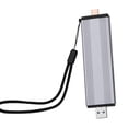 thumbnail image 5 of Caja SSD W206 Aluminio USB3.1 Gen2 Caja de disco duro 10Gbps para M2 NVMe PCIe, 5 of 5