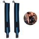 thumbnail image 2 of Muñequeras para levantamiento de pesas, 1 par con soporte para pulgar resistente para entrenamiento en gimnasio, levantamiento de pesas, peso muerto y entrenamiento de fuerza, 2 of 8