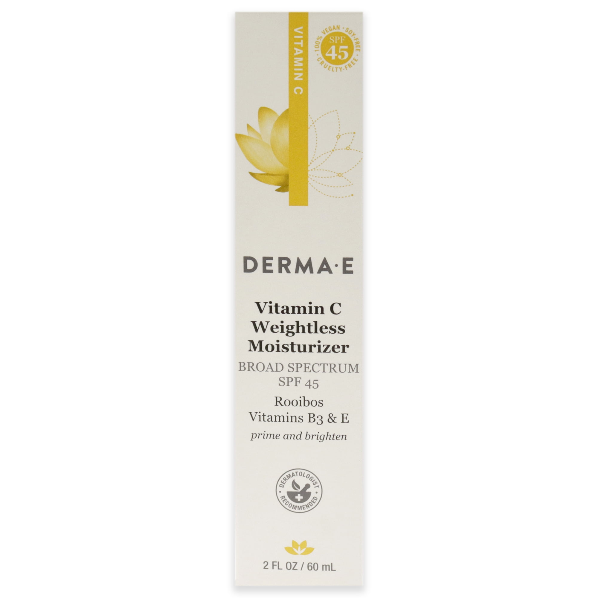 Derma-E Vitamin C Weightless Moisturizer SPF 45, 2 oz Moisturizer
