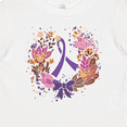 thumbnail image 4 of Inktastic Alzheimers Lupus Fibromyalgia Awareness Wreath Girls Baby T-Shirt, 4 of 5