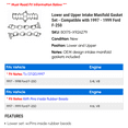 thumbnail image 2 of Lower and Upper Intake Manifold Gasket Set - Compatible with 1997 - 1999 Ford F-250 1998, 2 of 2