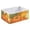 Autumn Pumpkins, variant on Fabric Open Basket Bins Foldable Storage Basket 2 Size Avliable Lemons and Leaves