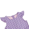 thumbnail image 6 of Gubotare Girls Dresses Fancy Girls Dresses Flutter Sleeves Swing Sundress Toddler Summer Clothes Kid Birthday Party Puff Sleeve Dress 3T 4T (Purple,3-4 Years), 6 of 9