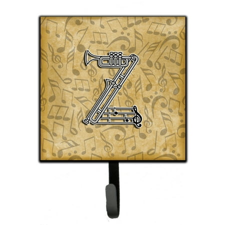 

Carolines Treasures CJ2004-ZSH4 Letter Z Musical Instrument Alphabet Leash or Key Holder 7Hx4.25W multicolor