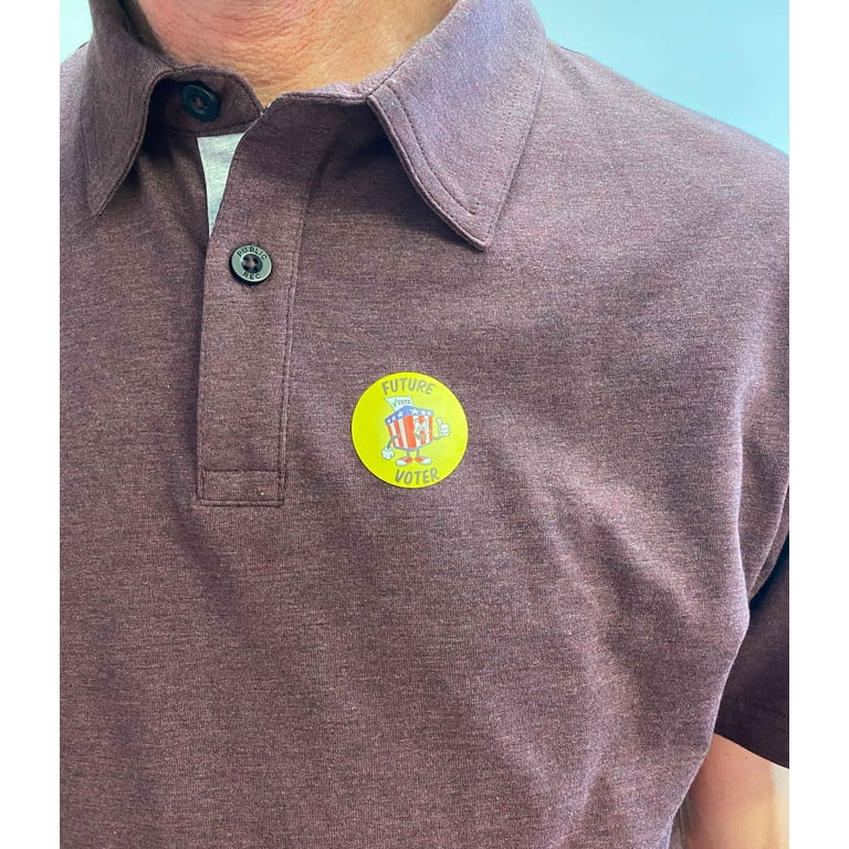 I VOTED Stickers for Kids | 1.5" Inch Round | 500 Pack