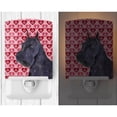 thumbnail image 2 of Caroline's Treasures SS4523CNL Schnauzer Hearts Love and Valentine's Day Portrait Ceramic Night Light, 6x4x3",, 2 of 2