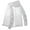 white, variant on LEEYNEER Hooded Long Sleeve Pockets Zipper Placket Windbreaker Jacket Men Ultra Thin Sun Protection Coat Daily Clothing