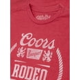 thumbnail image 2 of Tee Luv Men's Coors Banquet Beer Rodeo Bull T-Shirt (XXL), 2 of 6