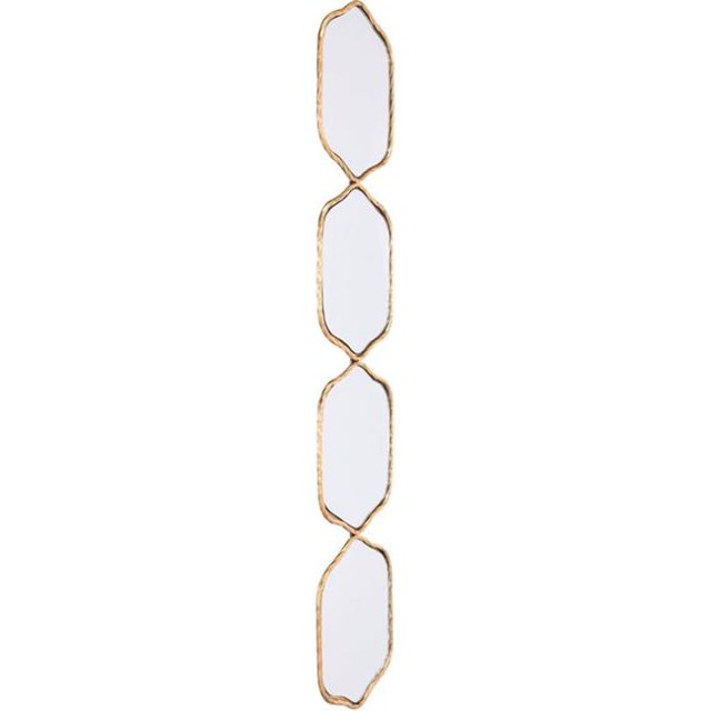 Zuo A10769 Miroir Quatre Hexagones&44; Or