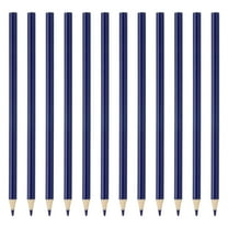 Uxcell Blue Colored Pencils Set, 12Pcs Oil Color Pencils Wooden Coloring Drawing Pencil for Artists Art Painting