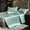 Green, variant on FastXmas Cooling Sleeping Mat, 35"x79" Ice Silk & Rattan Sleeping Pad with Pillowcase, Soft Breathable Foldable Mattress Topper Pad Non-Slip Summer Bedding Mat Machine Washable for Hot Sleepers