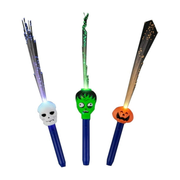 Fiber Optic Halloween Wands
