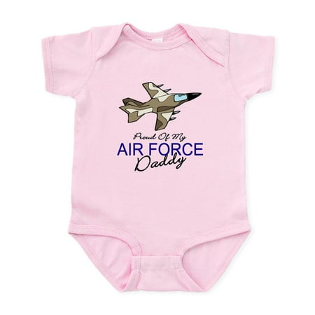 

CafePress - Air Force Daddy Infant Bodysuit - Baby Light Bodysuit Size Newborn - 24 Months