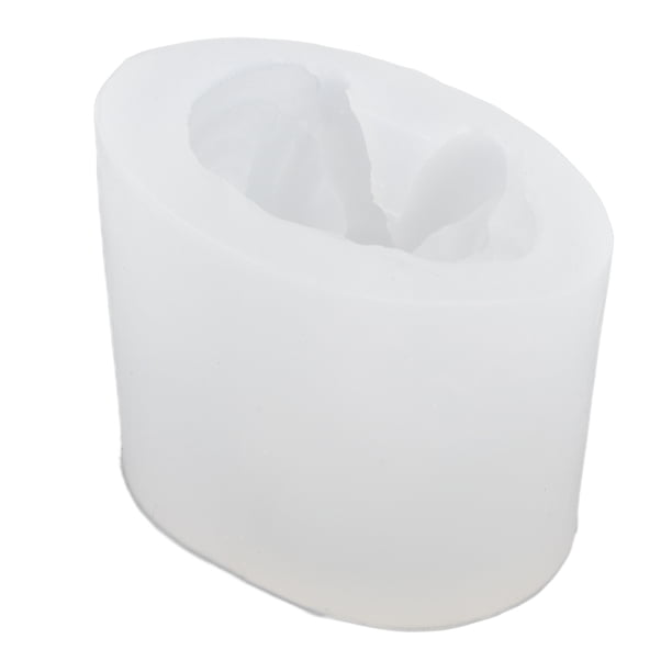 Molde de Resina de Ángel 3D ANGGREK Molde de Vela de Ángel de Bebé Silicona Grado Alimenticio Reutilizable
